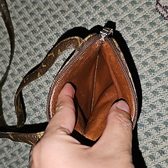 Louis Vuitton Monogram LV vintage cash/card holder retro zip closure unisex - Picture 2 of 6